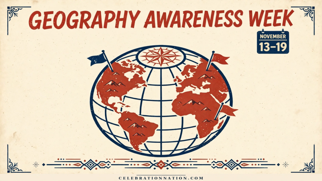 Geography Awareness Week poster
