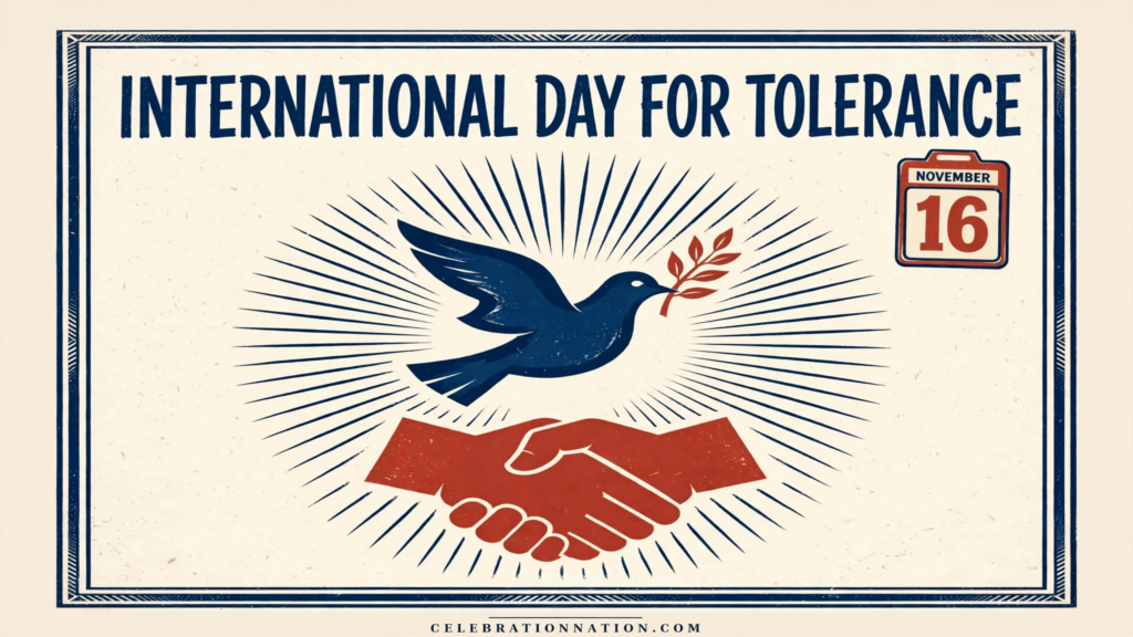 International Day for Tolerance poster