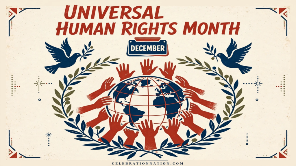 Universal Human Rights Month poster