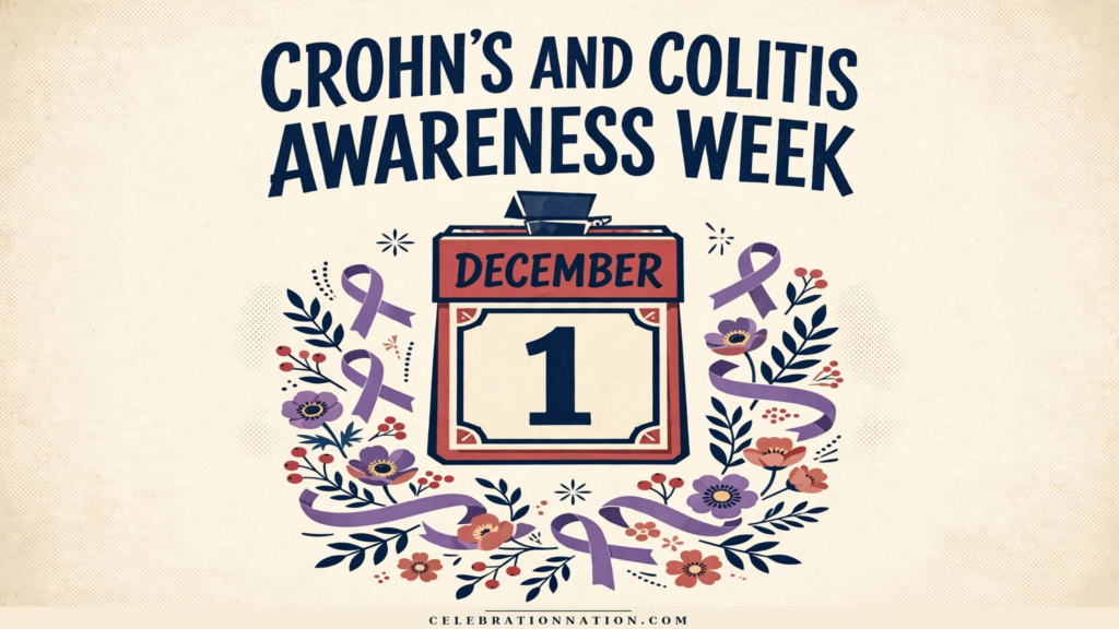 Crohn’s and Colitis Awareness Week poster