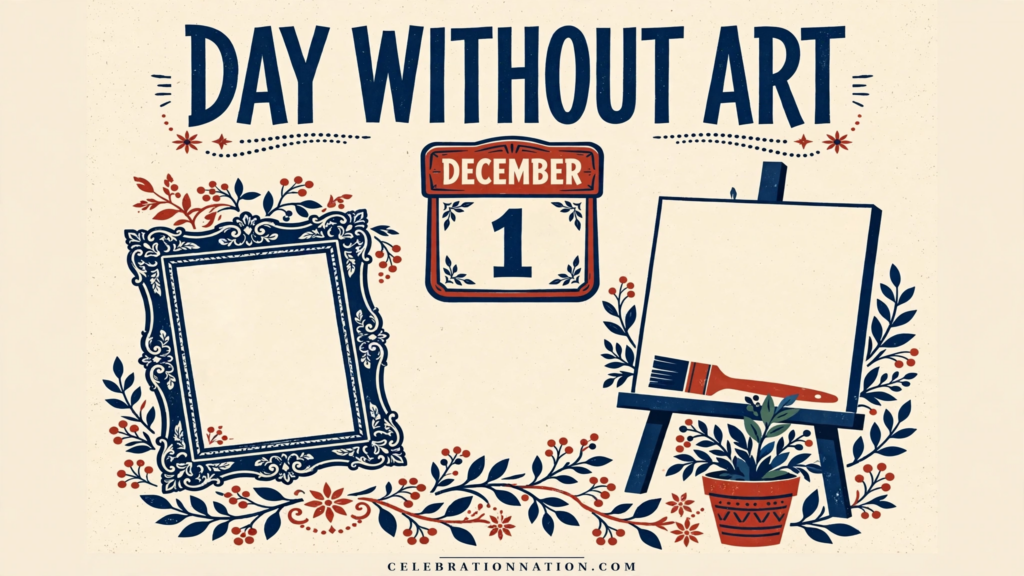 Day Without Art poster