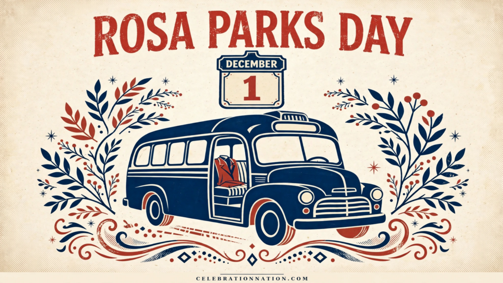 Rosa Parks Day poster