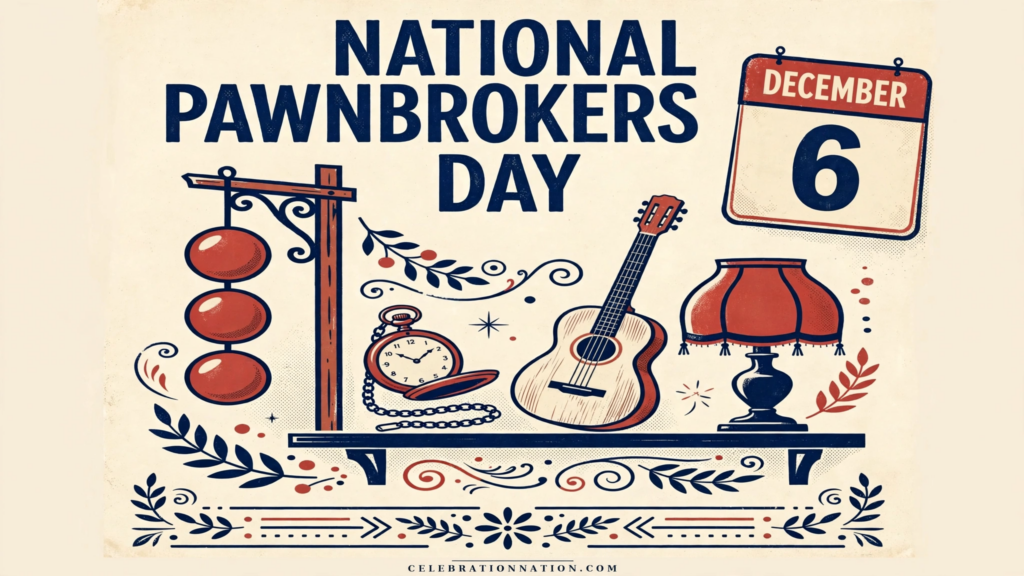 National Pawnbrokers Day poster