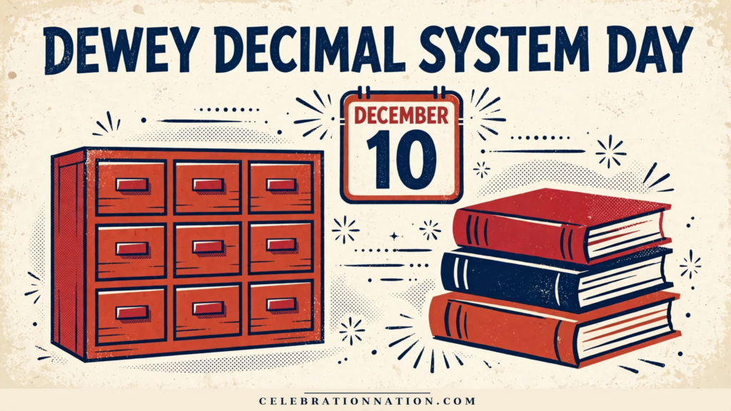 Dewey Decimal System Day poster