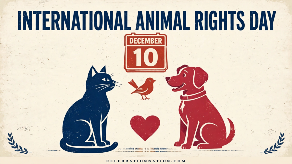 International Animal Rights Day poster