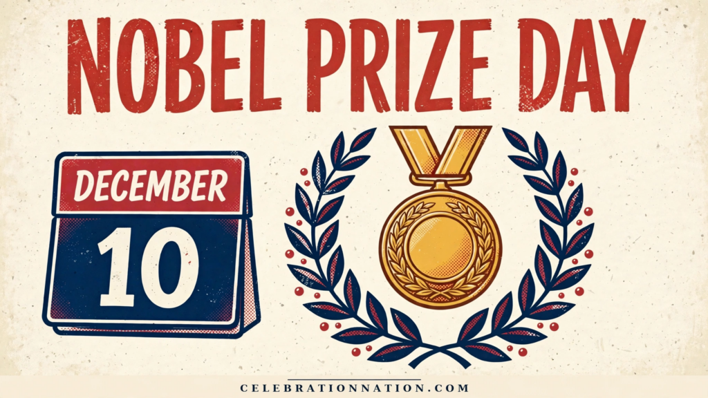 Nobel Prize Day poster