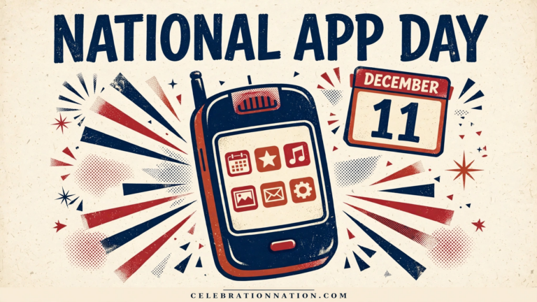 National App Day poster