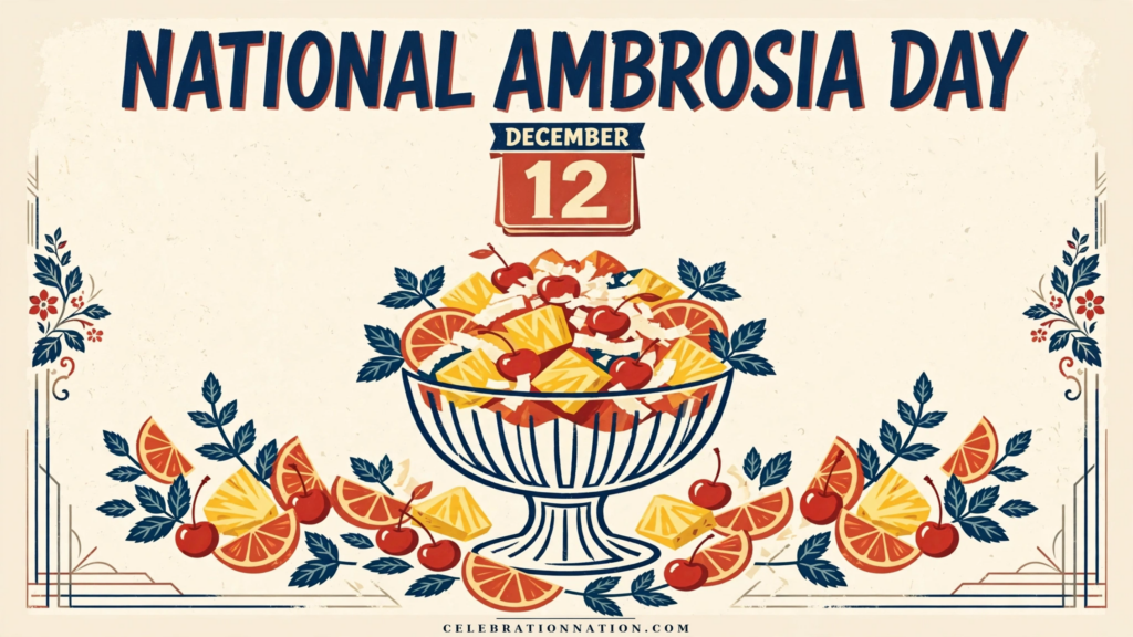 National Ambrosia Day poster