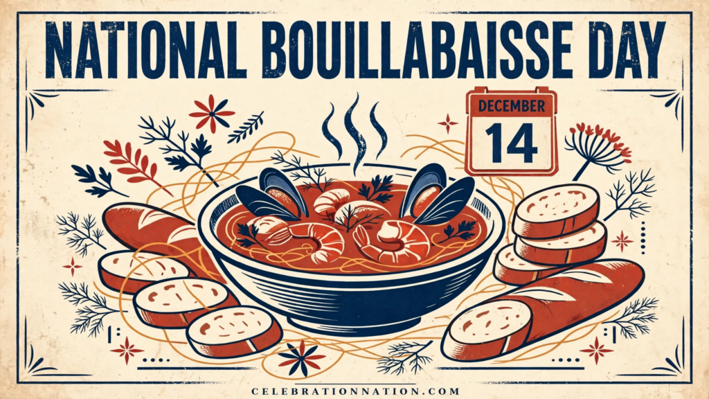 National Bouillabaisse Day poster