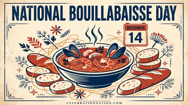 National Bouillabaisse Day poster