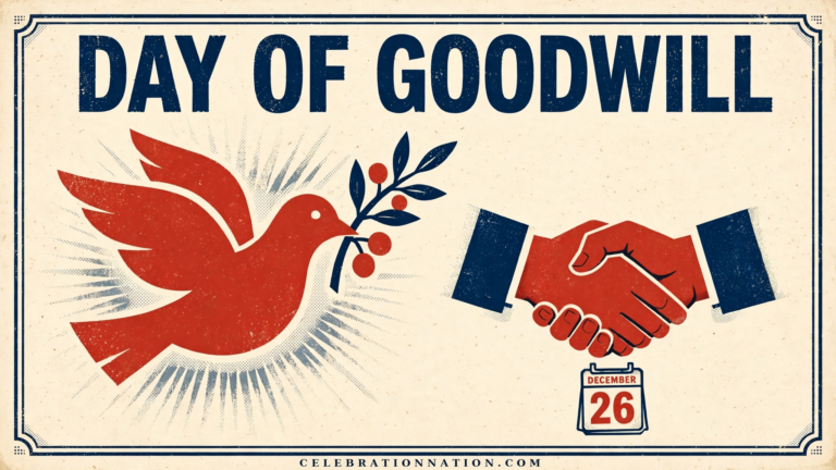 Day of Goodwill poster