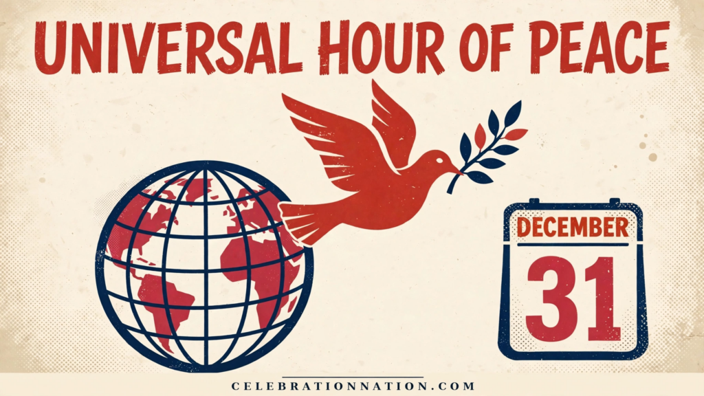 Universal Hour of Peace poster