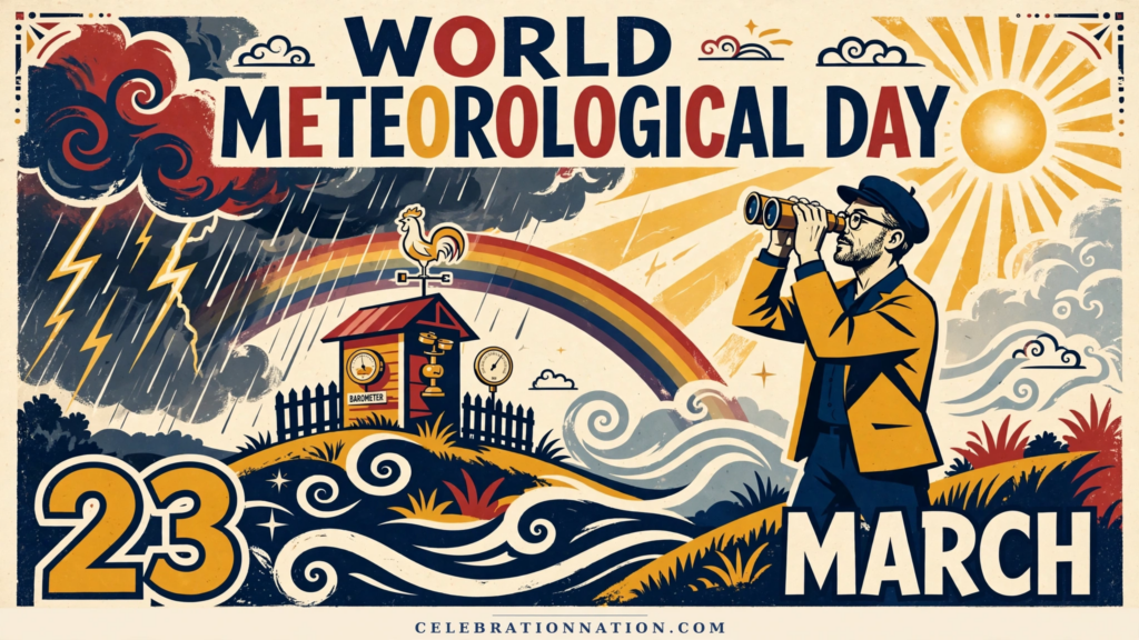 World Meteorological Day poster