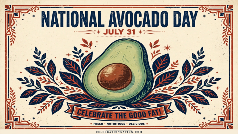 National Avocado Day poster