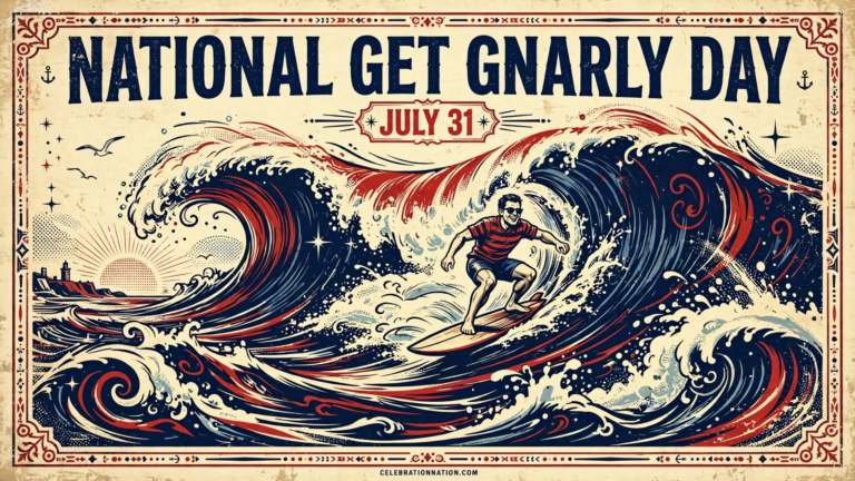National Get Gnarly Day poster