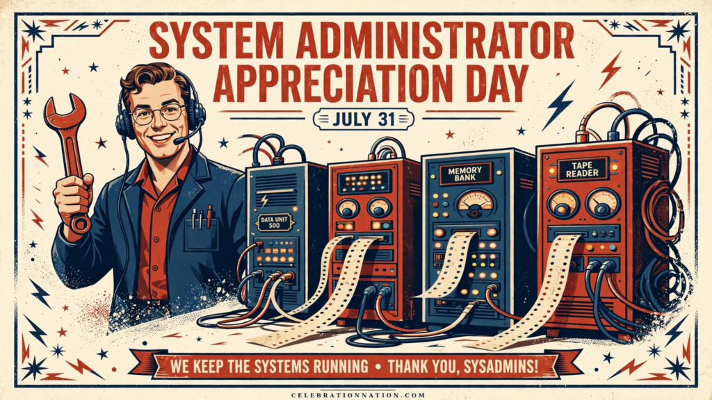 System Administrator Appreciation Day poster
