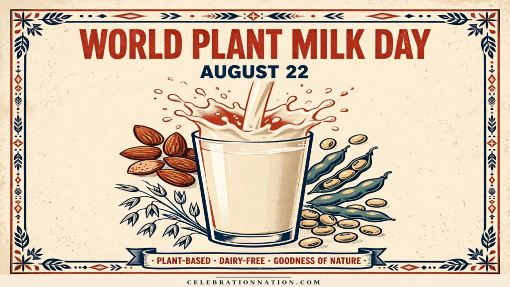 World Plant Milk Day poster