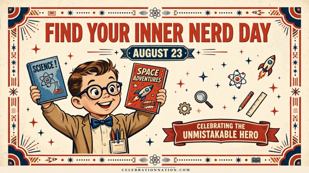 Find Your Inner Nerd Day poster