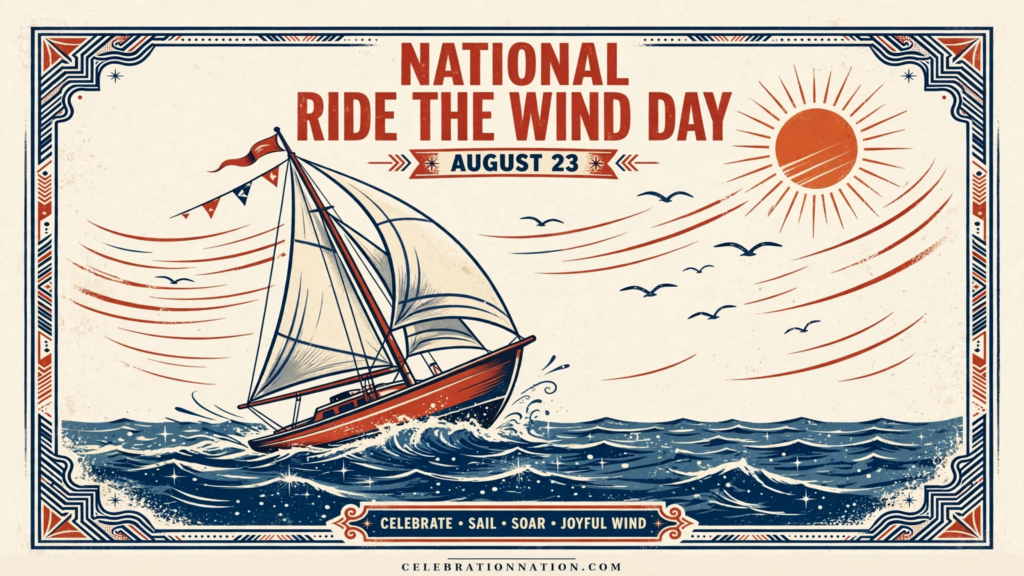 National Ride the Wind Day poster