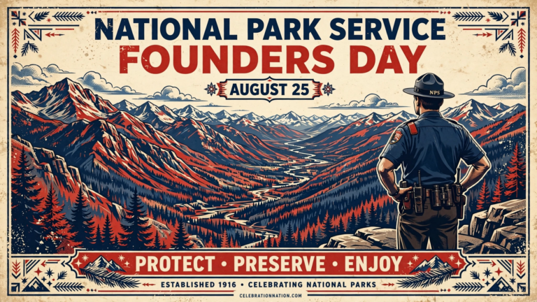 National Park Service Founders Day poster