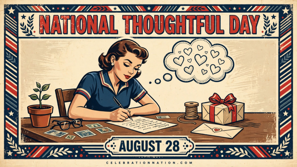 National Thoughtful Day poster