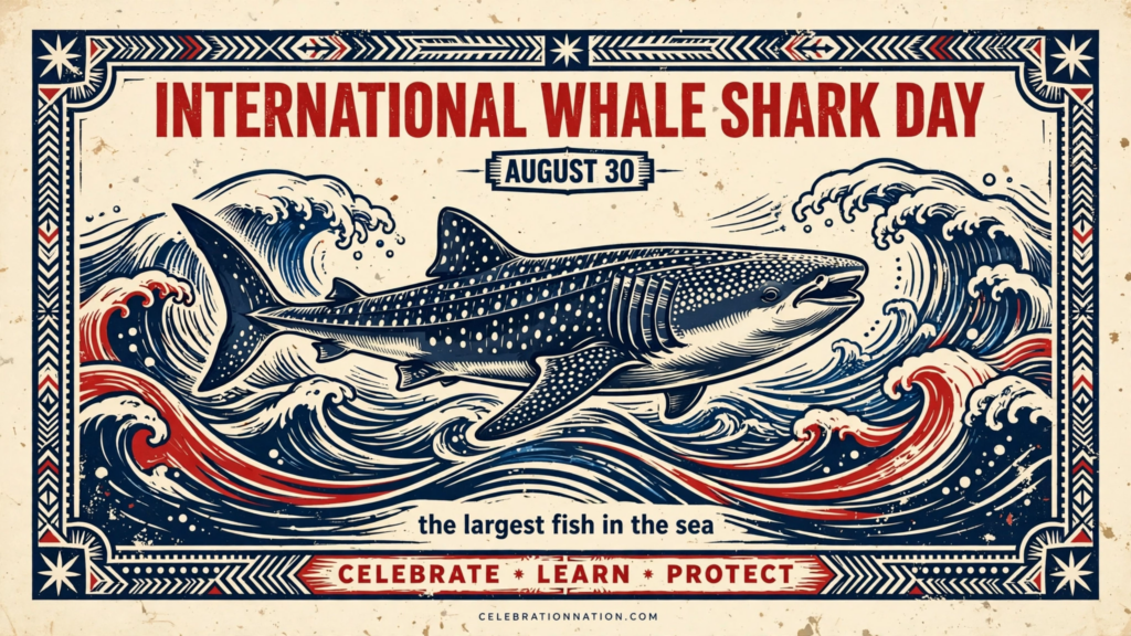 International Whale Shark Day poster