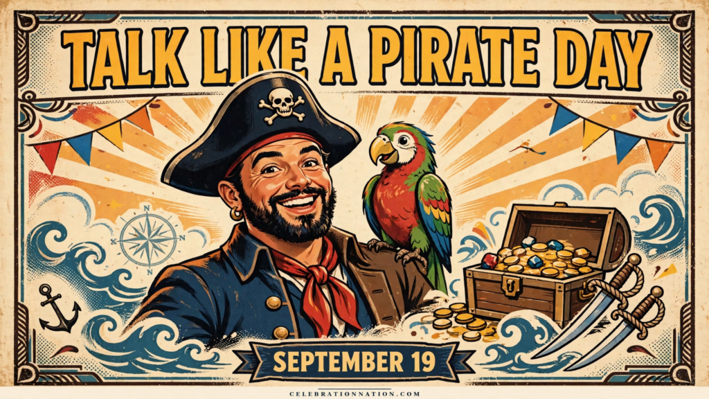 Talk Like a Pirate Day poster