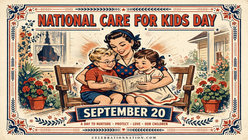National Care for Kids Day poster