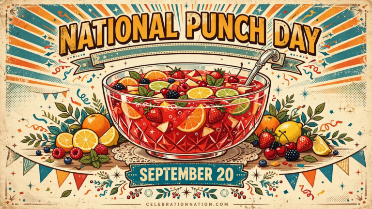 National Punch Day poster