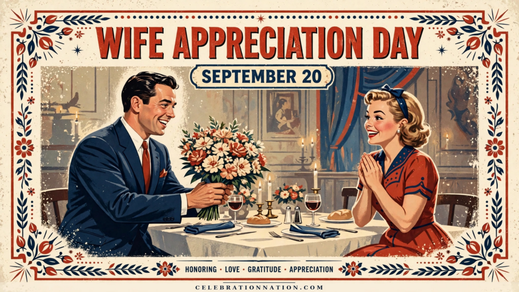 Wife Appreciation Day poster