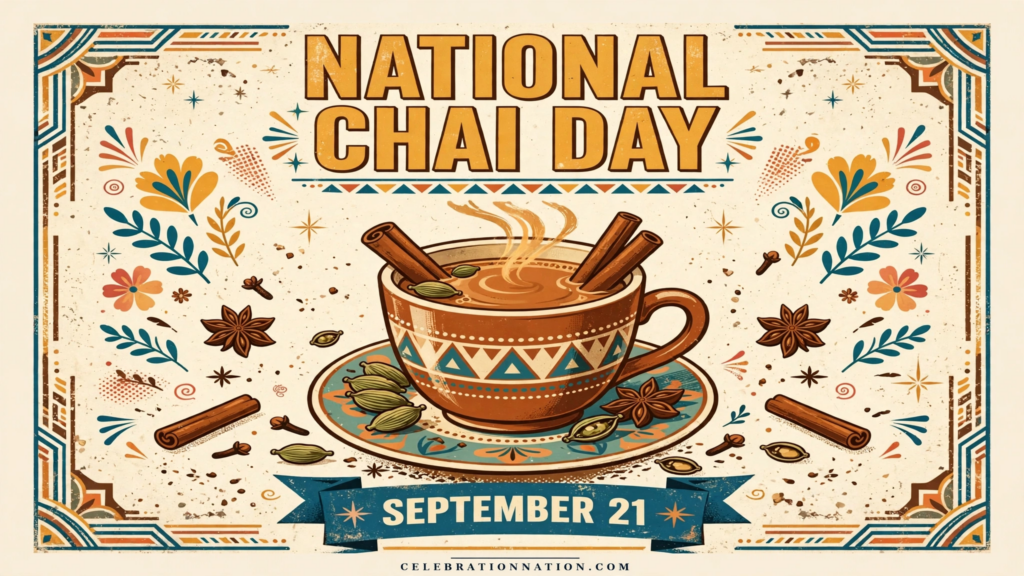 National Chai Day poster