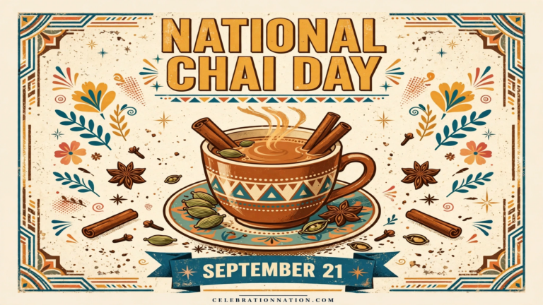 National Chai Day poster