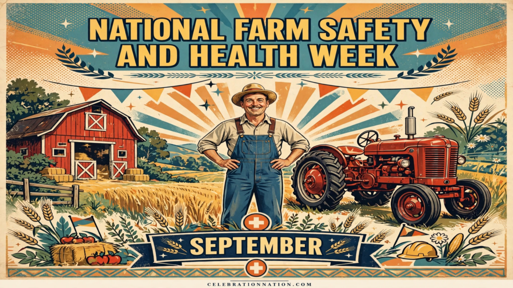 National Farm Safety and Health Week poster