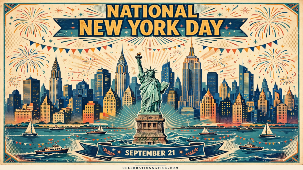 National New York Day poster