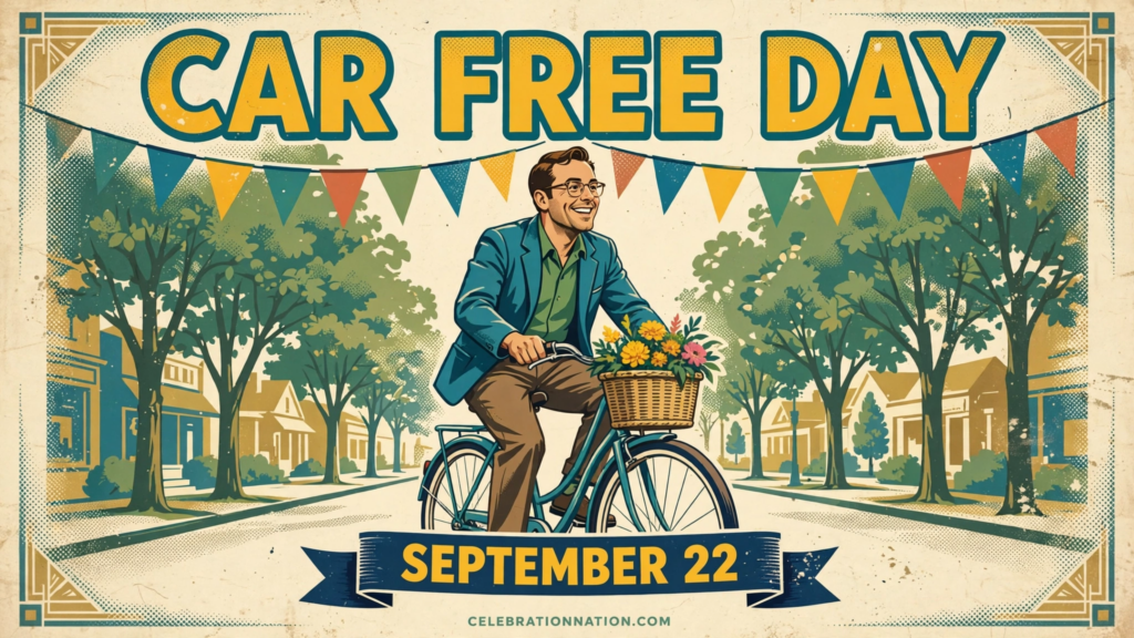 Car Free Day poster