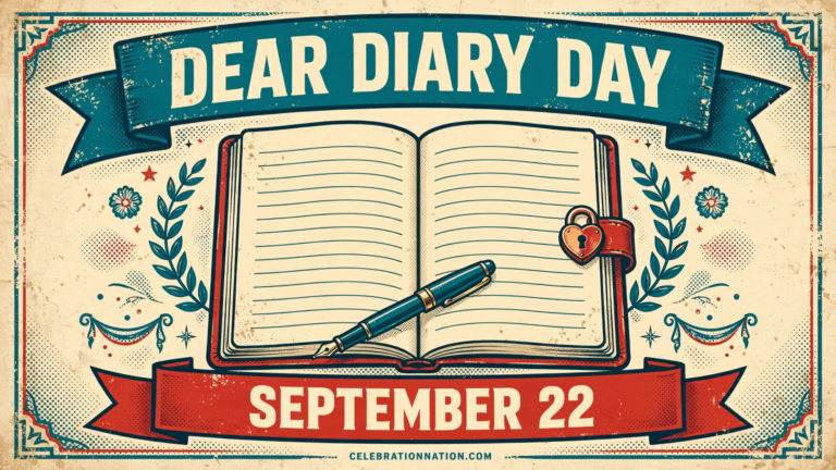 Dear Diary Day poster