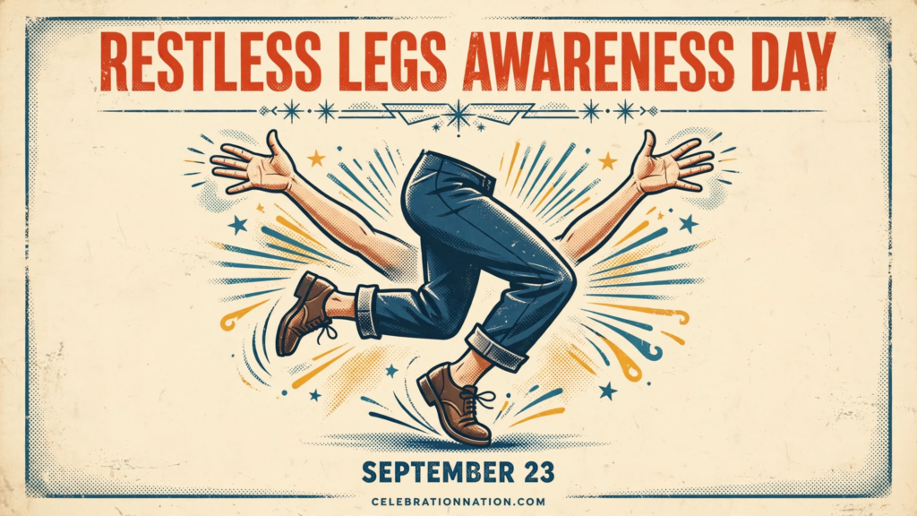 Restless Legs Awareness Day poster