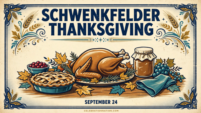 Schwenkfelder Thanksgiving poster