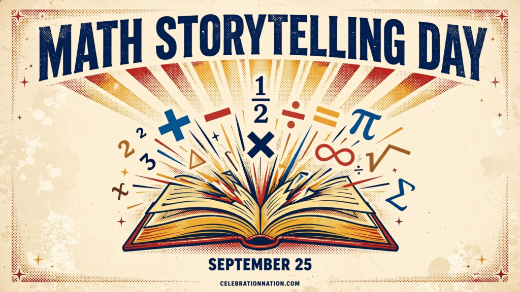 Math Storytelling Day poster