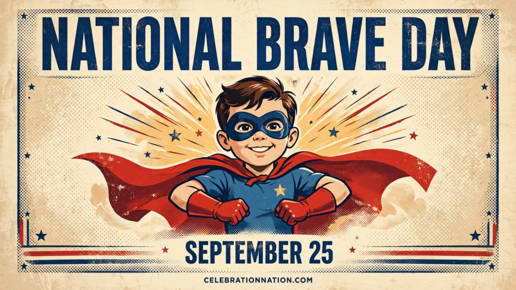 National Brave Day poster