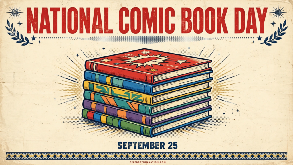 National Comic Book Day poster