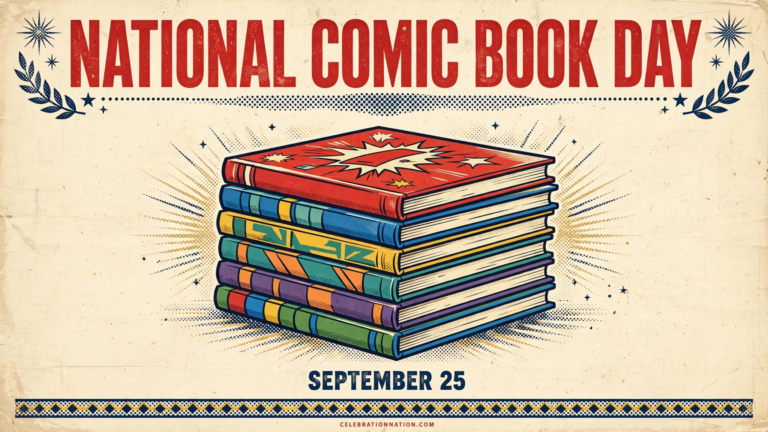 National Comic Book Day poster