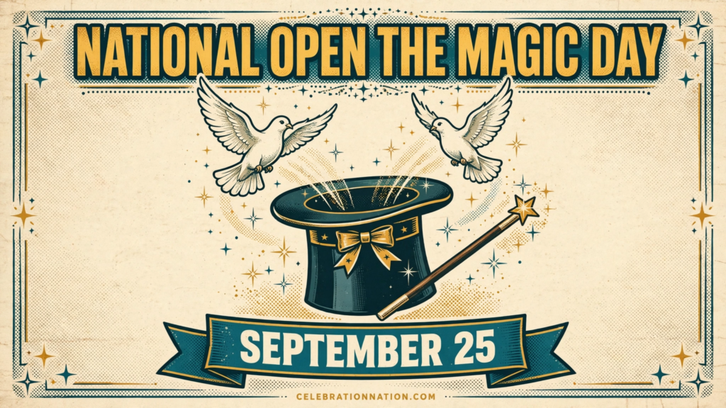 National Open the Magic Day poster