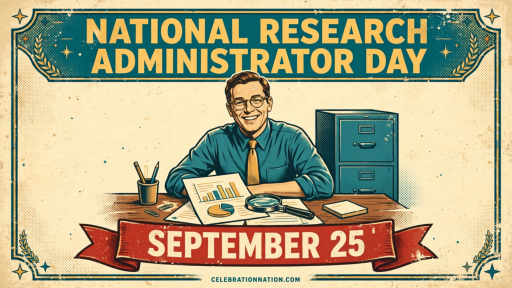 National Research Administrator Day poster