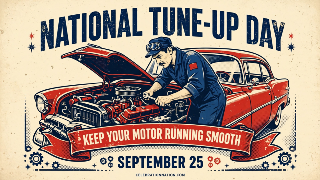 National Tune-Up Day poster