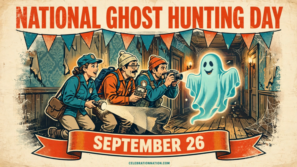 National Ghost Hunting Day poster