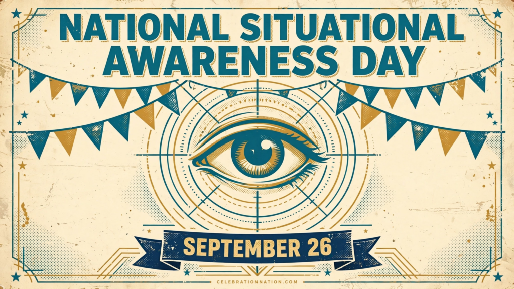 National Situational Awareness Day poster