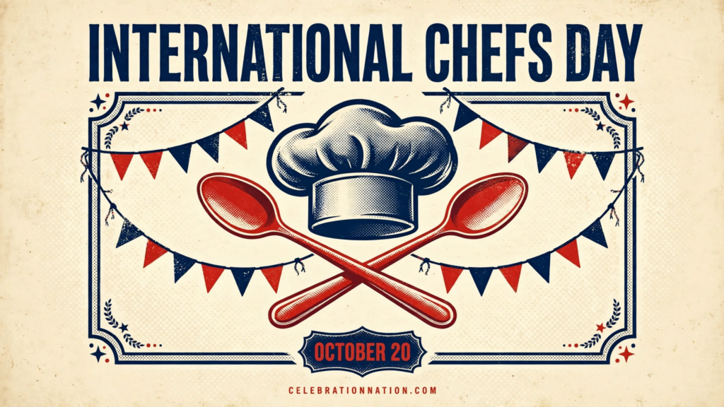 International Chefs Day poster