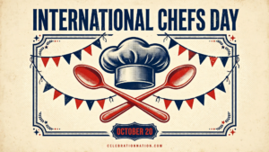 International Chefs Day 16x9 landscape poster
