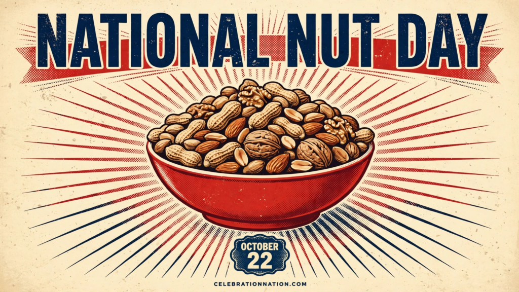 National Nut Day poster